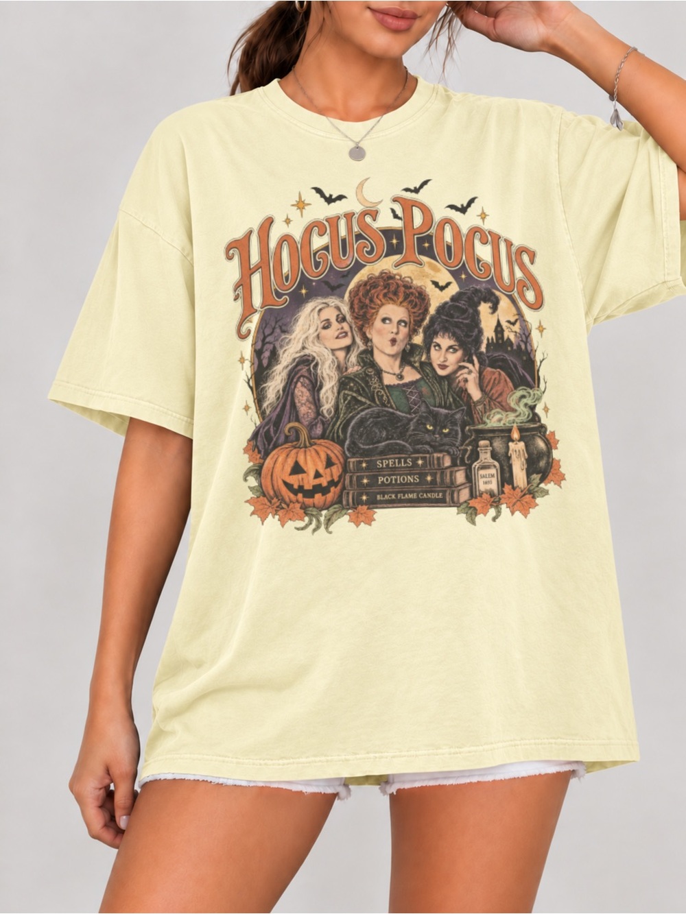 Hocus Pocus Halloween Unisex T-shirt Fall Spooky Season Tee